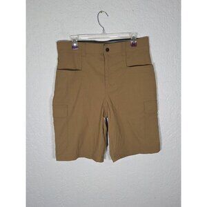 ORVIS Men’s Cargo Shorts Size 32 Tan Stretch 32x10